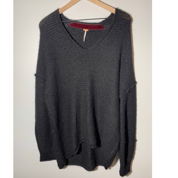 Free People All Mine V-Neck Sweater - Picture 3 of 6